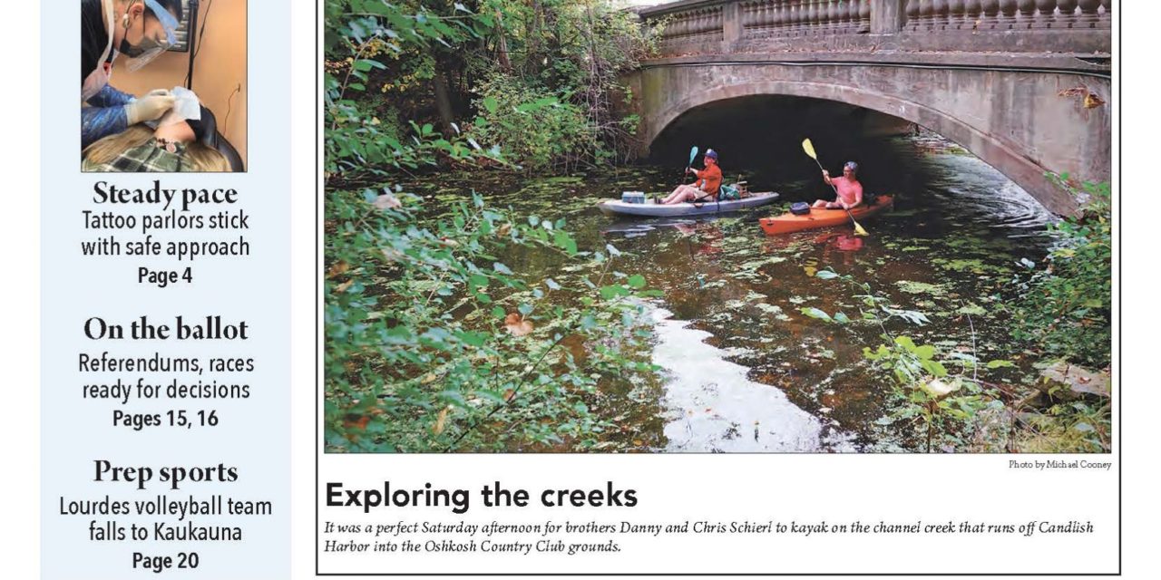 September 30, 2020. Referendums on ballot, police funding holds, part 3 of Seniors in Isolation and more local news.