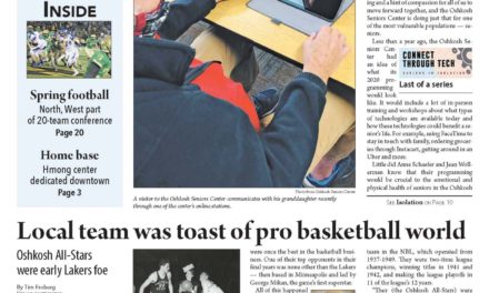 Senior Center looks forward, Oshkosh All-Stars early Laker foes and more local stories in the October 21, 2020 Oshkosh Herald.