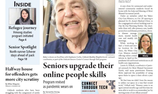 October 7, 2020 Seniors in Isolation, part 4; New charitable clinic opening; retiring CEO shares memories.