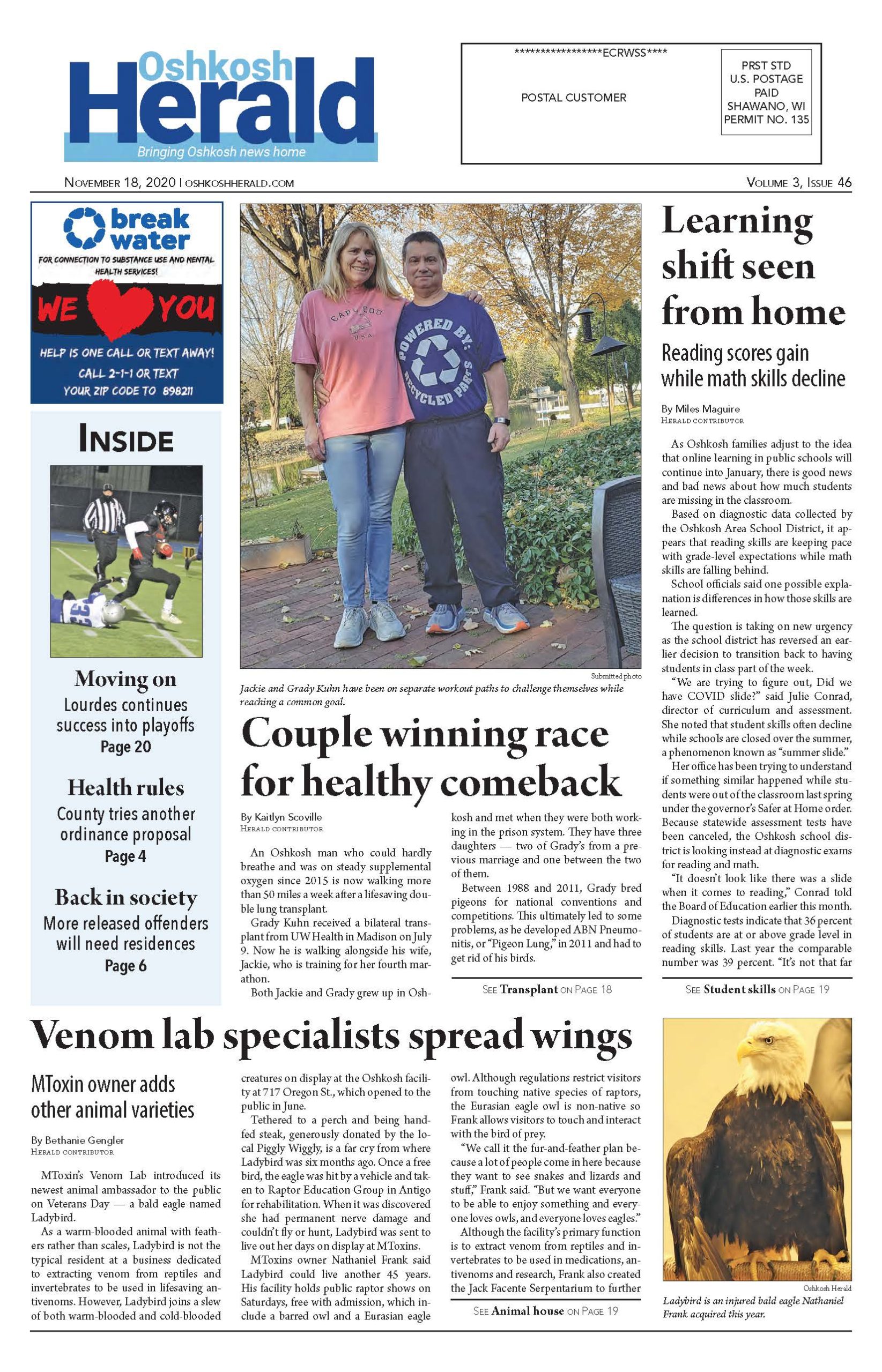 November 18, 2020 Oshkosh Herald