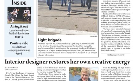 Businesses bracing for struggles, Celebration of Lights volunteers needed and new campaign kicks-off to unite Oshkosh COVID efforts. These stories and more in the November 4, 2020 Oshkosh Herald.