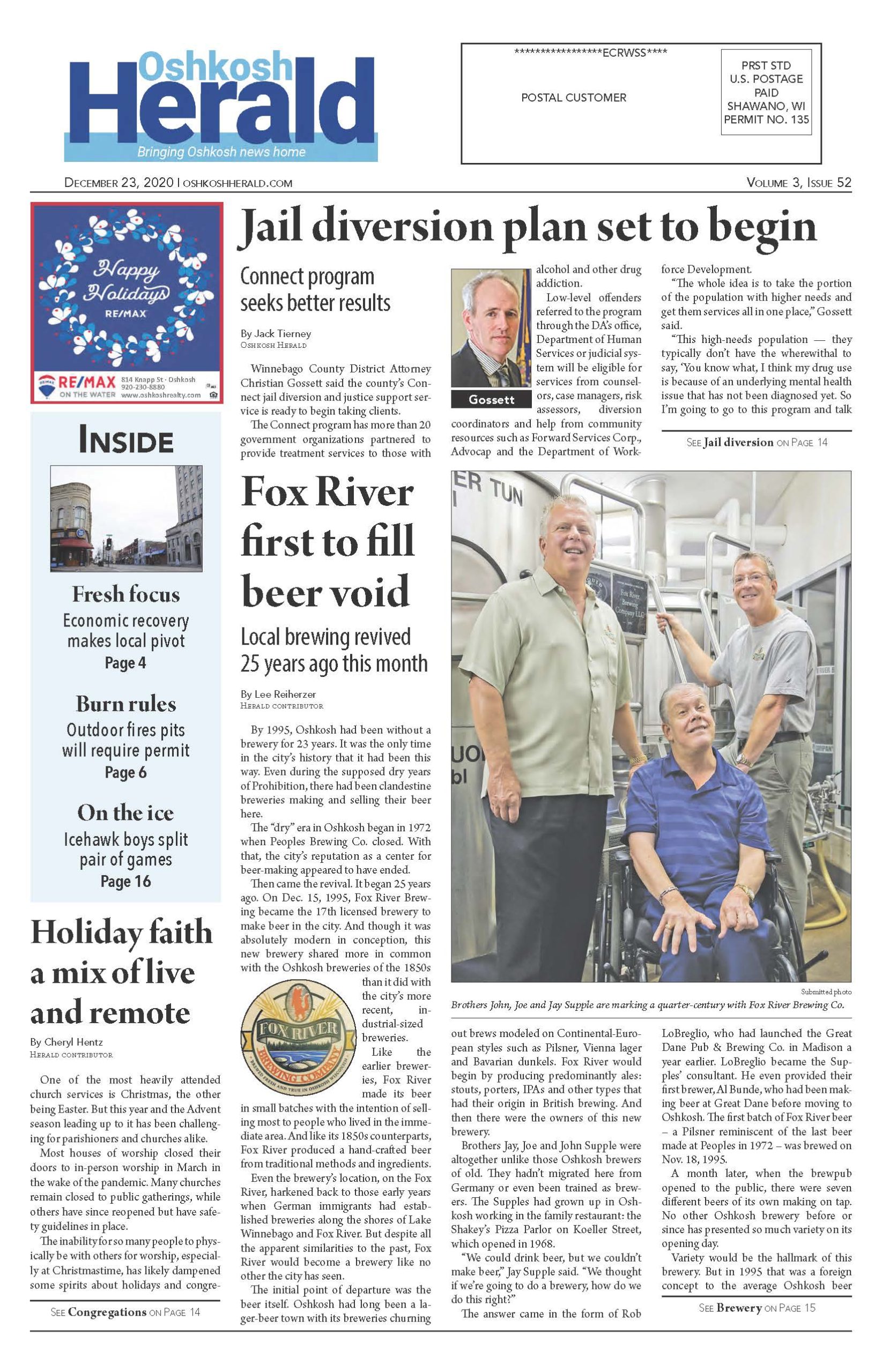December 23, 2020 Oshkosh Herald