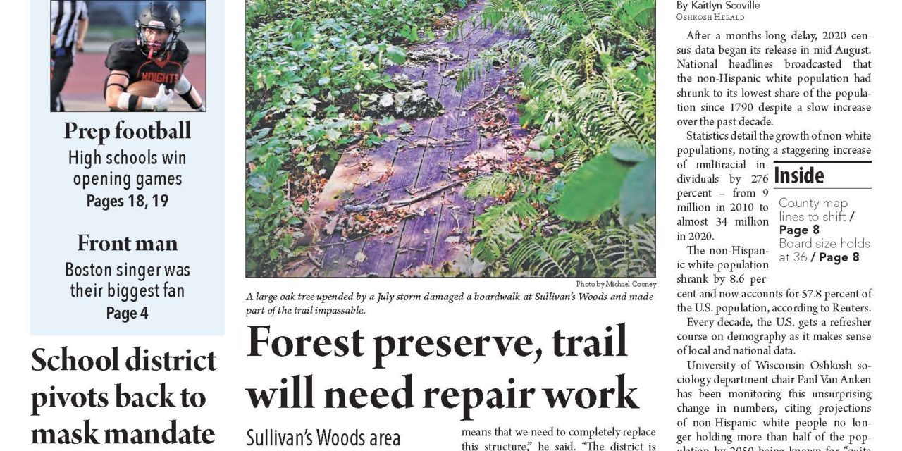 August 25, 2021 Oshkosh Herald