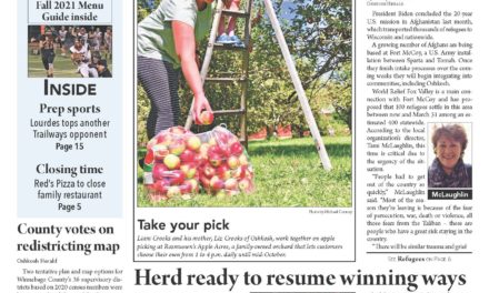 September 22, 2021 Oshkosh Herald & Fall 2021 Menu Guide