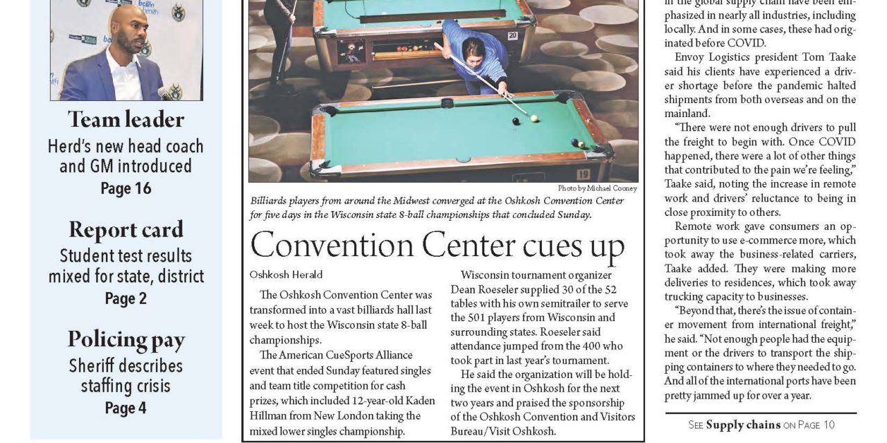 October 27, 2021 Oshkosh Herald