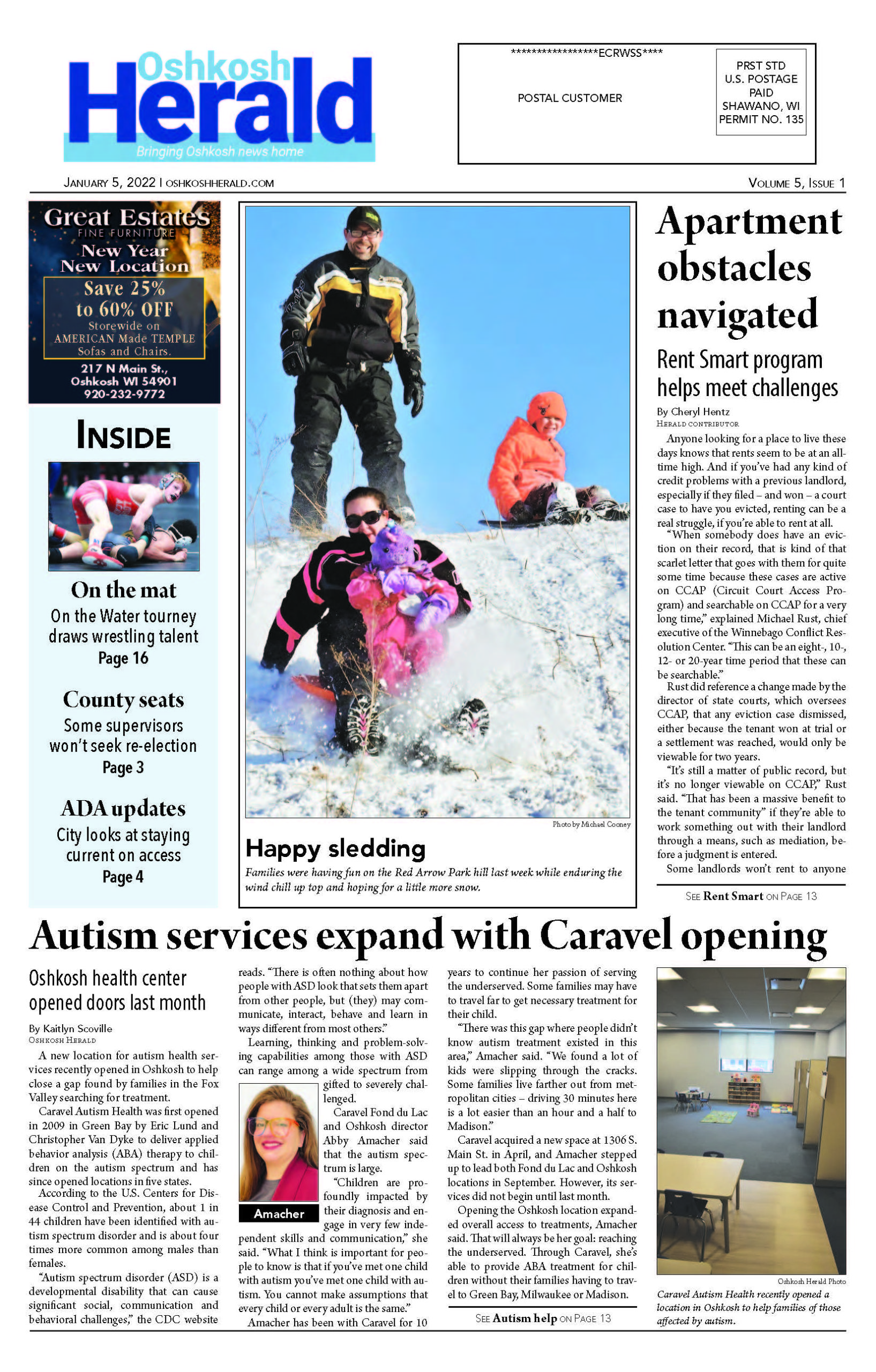 January 5, 2022 Oshkosh Herald