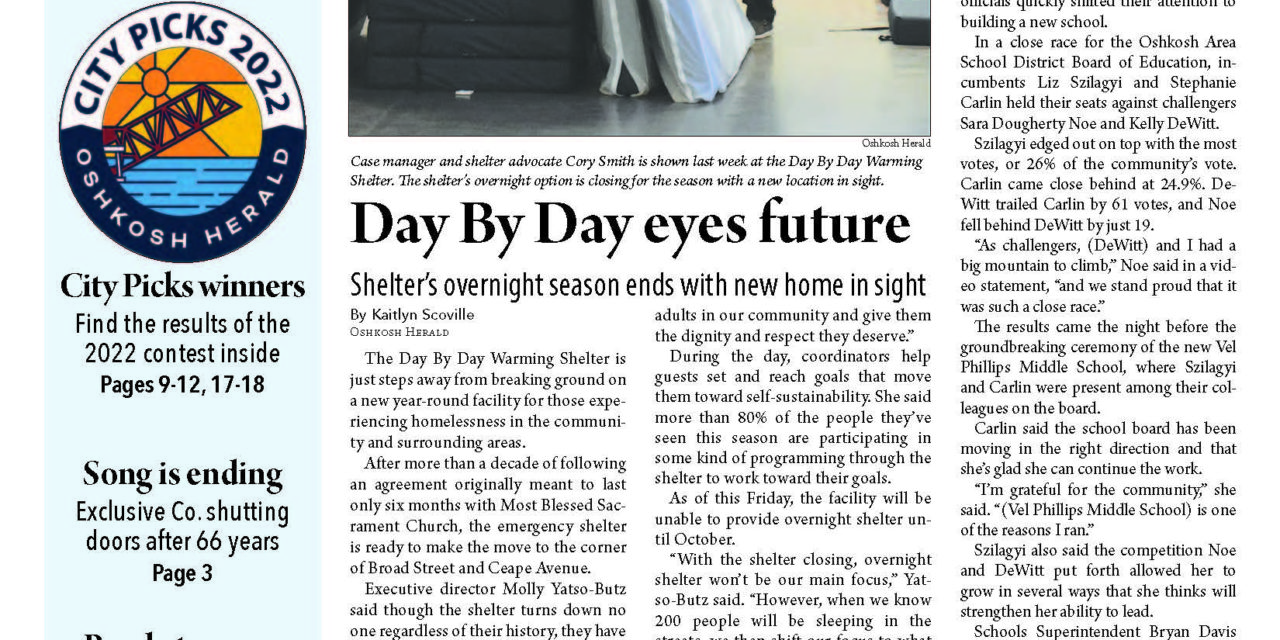 April 13, 2022 Oshkosh Herald