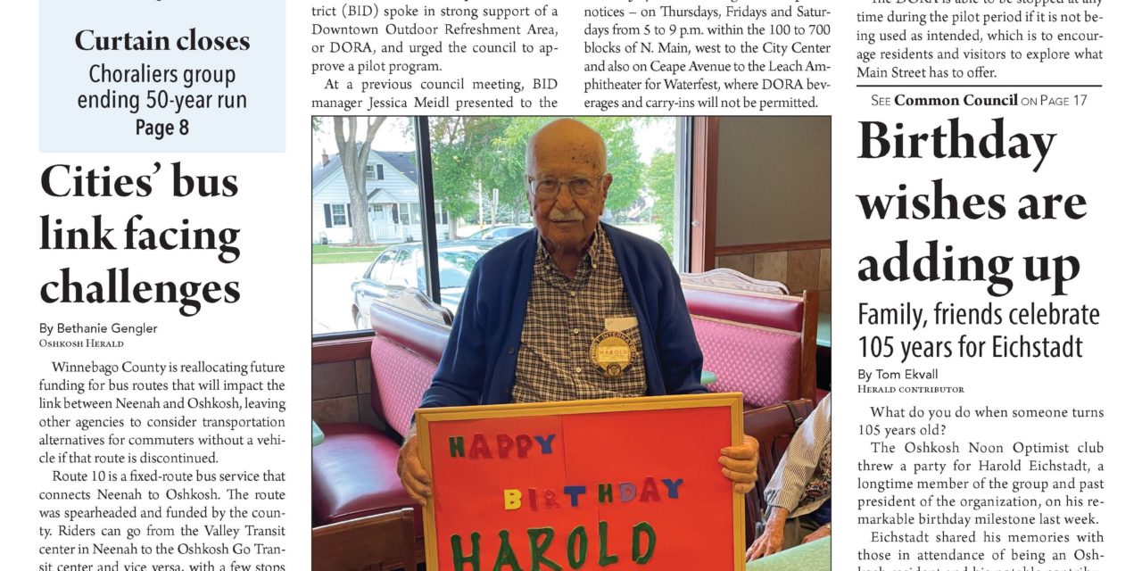 July 6, 2022 Oshkosh Herald