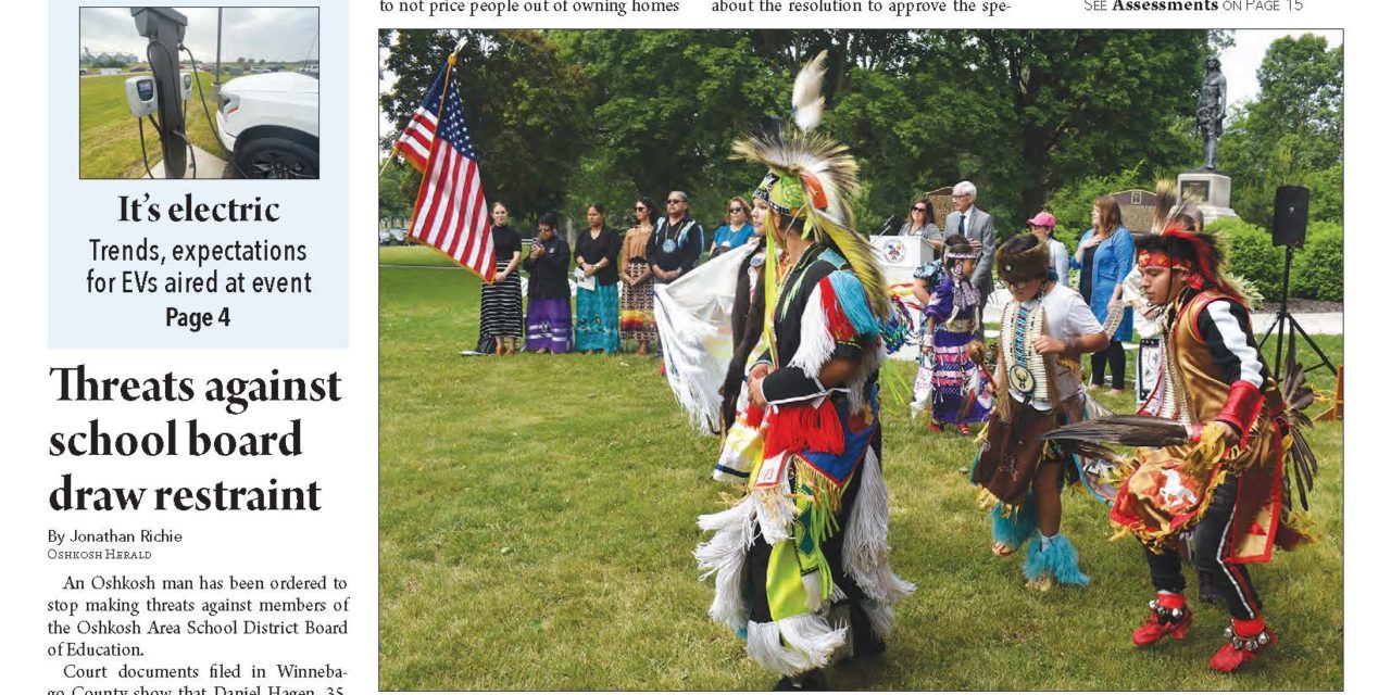 June 21, 2023 Oshkosh Herald and Arts section