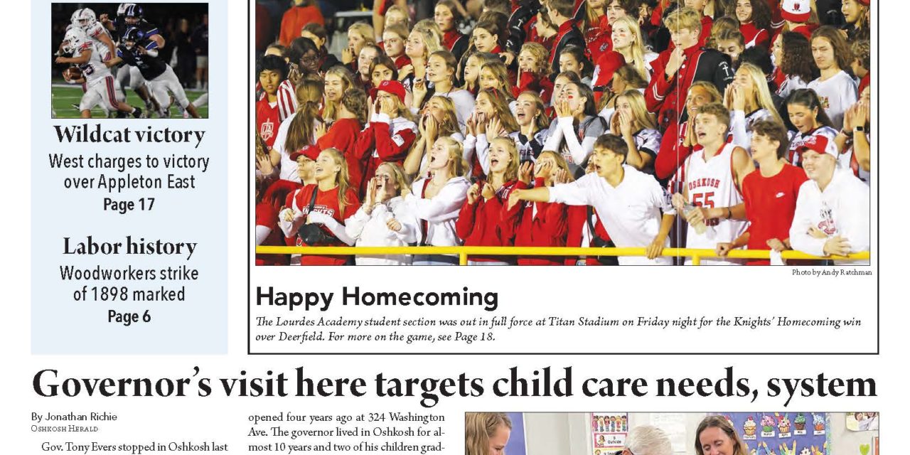 October 4, 2023 Oshkosh Herald