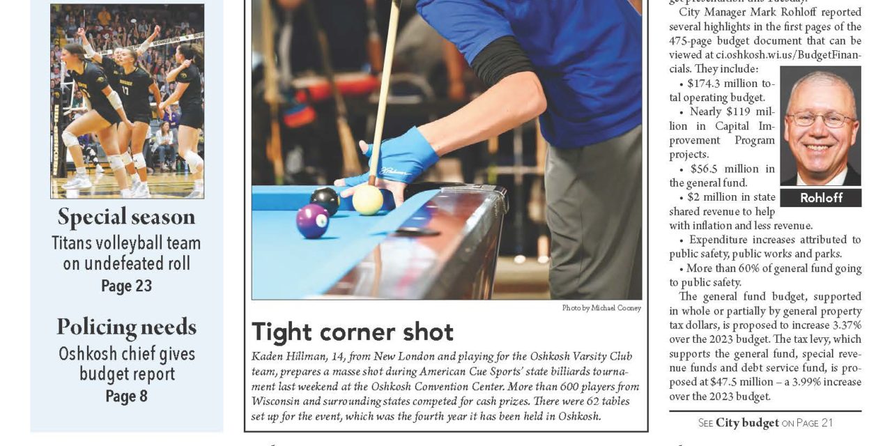 November 8, 2023 Oshkosh Herald