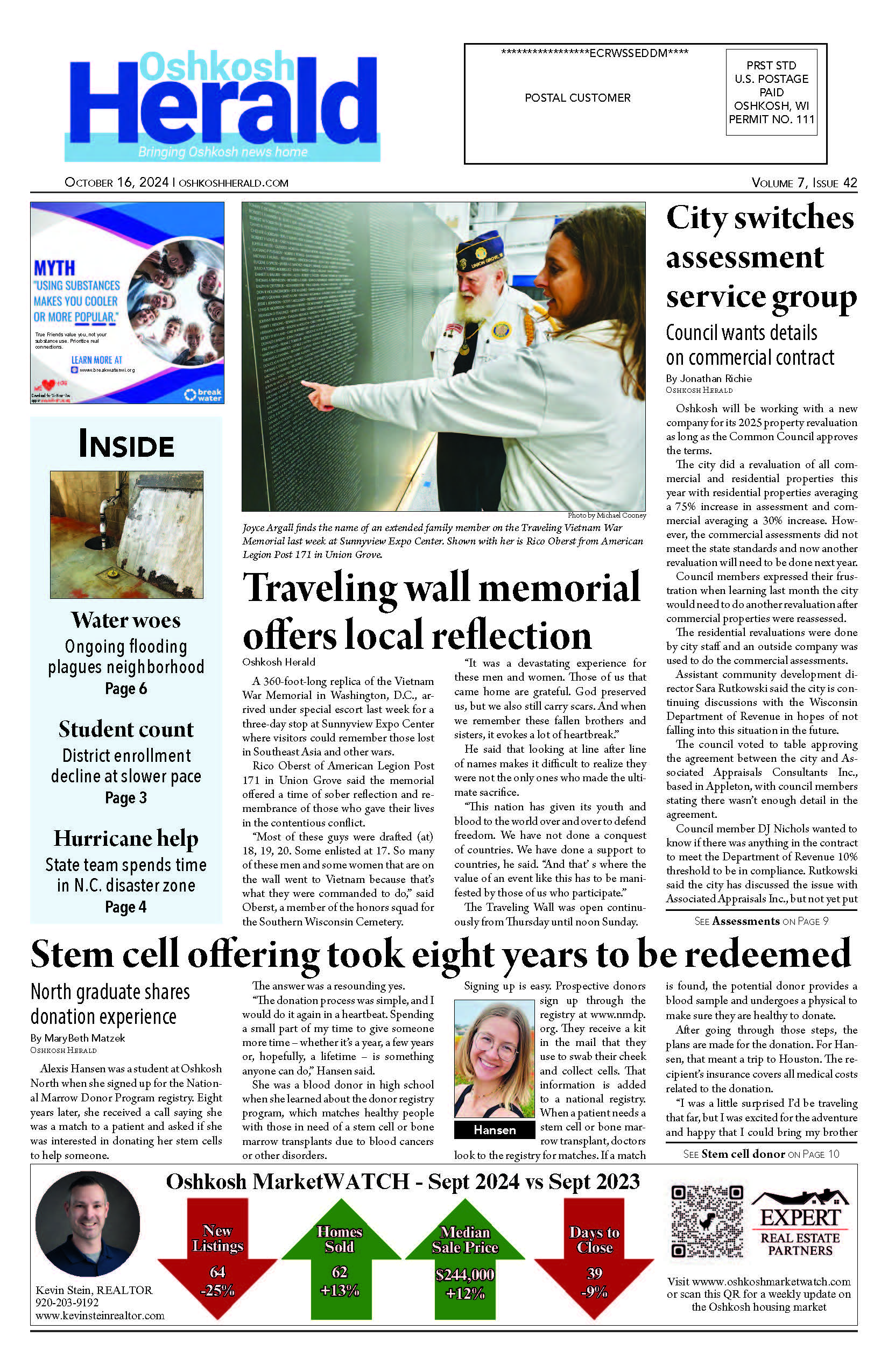 October 16, 2024 Oshkosh Herald