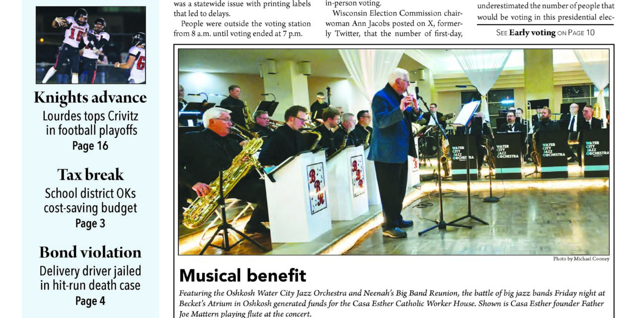 October 30, 2024 Oshkosh Herald